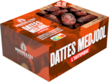 DATTES MEDJOOL L'ATYPIQUE BROUSSE ET FILS - BROUSSE ET FILS en promo chez Auchan Hypermarché DATTES MEDJOOL L'ATYPIQUE BROUSSE ET FILS - BROUSSE ET FILS dans le catalogue Auchan Hypermarché