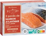 2 pavés de saumon atlantique avec peau ASC en promo chez Picard La Rochelle à 8,99 €