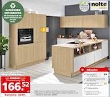 Küche Natureiche edelmat Nachbildung von Nolte Küchen im aktuellen Segmüller Prospekt für 4.699,00 €