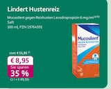 Mucosilent gegen Reizhusten Levodropropizin 6 mg/ml Saft Angebot in Schwäbisch Hall Mucosilent gegen Reizhusten Levodropropizin 6 mg/ml Saft im aktuellen Prospekt bei mea - meine apotheke in Schwäbisch Hall