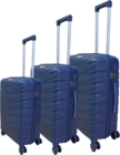 VALISE RIGIDE AIRPORT ARROW 53 CM BLEUE - AIRPORT en promo chez Auchan Hypermarché Dieppe à 23,99 €