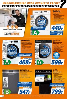 Waschmaschine im expert Prospekt "Top Angebote" mit 12 Seiten (Wittenberg (Lutherstadt))