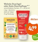 Duschgel oder feste Duschpflege Angebote von Weleda, Naturkosmetik bei tegut Wiesbaden für 4,99 €