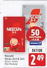 Sticks 2in1 & 3in1 von Nescafe für 2,49 € bei E center im Angebot Sticks 2in1 & 3in1 von Nescafe im aktuellen E center Prospekt