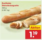 Rustikales Steinofenbaguette im Angebot bei Netto Marken-Discount in Heilbronn Rustikales Steinofenbaguette Angebote bei Netto Marken-Discount Heilbronn für 1,19 €