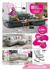 Aktueller mömax Prospekt mit Wohnlandschaft, "Bei dir liegt Pink Shopping im Trend?", Seite 5