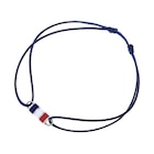 Bracelet en acier laque et cordon bleu à 16,00 € dans le catalogue E.Leclerc
