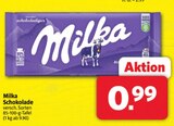 Schokolade Angebote von Milka bei Markant Nordwest Aurich für 0,99 €