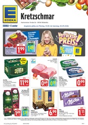 Aktueller EDEKA Supermarkt Prospekt in Hartenstein und Umgebung, "Wir lieben Lebensmittel!" mit 40 Seiten, 31.08.2026 - 05.09.2026