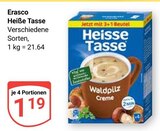 Heiße Tasse im Angebot bei GLOBUS in Weinheim Heiße Tasse Angebote von Erasco bei GLOBUS Weinheim für 1,19 €
