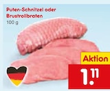 Netto Marken-Discount Helbra - Puten-Schnitzel Angebot im Prospekt Puten-Schnitzel bei Netto Marken-Discount im Helbra Prospekt für 1,11 €