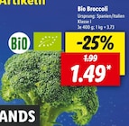 Bio Broccoli bei Lidl im Markneukirchen Prospekt für 1,49 €