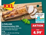 Aktuelle Schweinefleisch Angebote bei Kaufland in Jena Aktuelles Schweinerücken XXL Angebot bei Kaufland in Jena ab 4,99 €