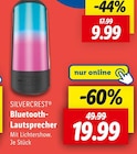 Bluetooth-Lautsprecher Angebote von SILVERCREST bei Lidl Emden für 19,99 €