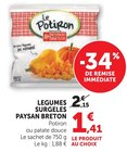 Légumes Surgelés - Paysan Breton dans le catalogue Super U