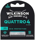 Aktuelles Quattro Rasierklingen Angebot bei Rossmann in Mönchengladbach ab 5,60 €