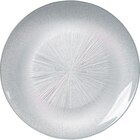 Assiette de présentation argent pailleté - CARREFOUR HOME - Carrefour à Reims Assiette de présentation argent pailleté - CARREFOUR HOME en promo chez Carrefour Reims à 5,49 €
