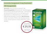 Kaugummi 2 mg freshmint bei LINDA im Görlitz Prospekt für 31,15 €