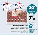 Boulettes - Bigard en promo chez U Express Bastia à 6,00 €