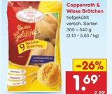 Brötchen Angebote von Coppenrath & Wiese bei Netto Marken-Discount Villingen-Schwenningen für 1,69 €