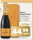 Brut Champagner von Veuve Clicquot im aktuellen combi Prospekt