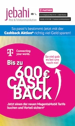 Post & Telekommunikation Jebahi Prospekt: "Bis zu 600€ CASH BACK", 8 Seiten, 01.11.2024 - 30.11.2024