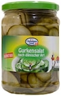 Aktuelles Dänischer Gurkensalat oder Dänische Burger-Gurken Angebot bei REWE in Hannover ab 1,49 €