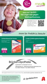 Aktueller mea - meine apotheke Prospekt "Unsere Dezember-Angebote" Seite 1 von 4 Seiten für Homburg