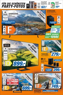 Fernseher im expert Prospekt "Top Angebote" mit 8 Seiten (Krefeld)