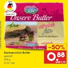Butter im Angebot bei Netto Marken-Discount in Nordhausen Butter Angebote von Sachsenmilch bei Netto Marken-Discount Nordhausen für 0,88 €