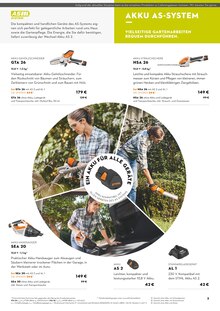 Gartenschere Angebot im STIHL Prospekt, gültig von 20.11.2023 bis 31.12.2023 Gartenschere Angebot im aktuellen STIHL Prospekt auf Seite 3