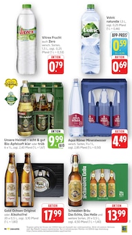 Bier im EDEKA Prospekt "Aktuelle Angebote" mit 46 Seiten (Aalen)