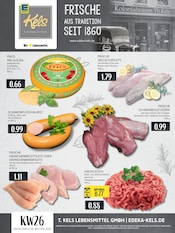 Aktueller EDEKA Prospekt mit Hähnchen, "Aktuelle Angebote", Seite 1