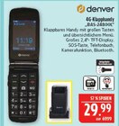 Aktuelle Handy Angebote bei Marktkauf in Fürth Aktuelles 4G-Klapphandy „BAS-24800L“ Angebot bei Marktkauf in Fürth ab 29,99 €