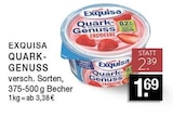 Quark-Genuss bei E center im Düsseldorf Prospekt für 1,69 €