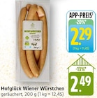EDEKA - Wiener Würstchen Angebot im Prospekt Wiener Würstchen bei EDEKA im Prospekt "" für 2,29 €
