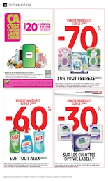 Prix et réduction WC dans le prospectus Intermarché Hyper en cours Offre WC dans le catalogue Intermarché Hyper du moment à la page 2