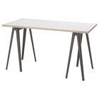 Schreibtisch weiß anthrazit/dunkelgrau Angebote von LAGKAPTEN / NÄRSPEL bei IKEA Siegen für 78,99 €