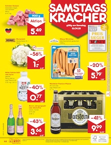 Warsteiner im Netto Marken-Discount Prospekt "Aktuelle Angebote" mit 65 Seiten (Kaiserslautern)