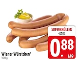 Wiener Würstchen  im aktuellen EDEKA Prospekt für 0,88 €