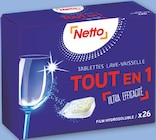 Tablettes lave-vaisselle tout en 1, film hydrosoluble (b) - Netto - Netto Tablettes lave-vaisselle tout en 1, film hydrosoluble (b) - Netto à 1,82 € dans le catalogue Netto