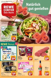 Eis im REWE Prospekt in Germering Aktueller REWE Prospekt mit Eis, "Dein Markt", Seite 1