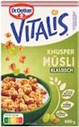 Vitalis Müsli von Dr. Oetker im aktuellen V-Markt Prospekt für 2,49 €