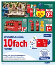 Coca Cola im aktuellen EDEKA Prospekt (Kempten (Allgäu)) Coca Cola im EDEKA Prospekt "Wir lieben Lebensmittel." mit 32 Seiten (Kempten (Allgäu))