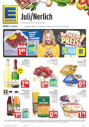 Supermarkt Prospekt von EDEKA Zwickau EDEKA Prospekt: "Wir lieben Lebensmittel!", 38 Seiten, 17.08.2026 - 22.08.2026