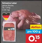 Aktuelles Schweine-Leber Angebot bei Netto Marken-Discount in Wolfsburg ab 0,15 €