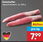 Schweinefilet Angebote bei Netto Marken-Discount Hattingen für 7,99 €