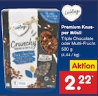 Aktuelles Premium Knusper Müsli Triple Chocolate Angebot bei Netto Marken-Discount in Lünen ab 2,22 €