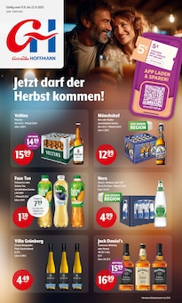 Aktueller Getränke Hoffmann Prospekt "Aktuelle Angebote" Seite 1 von 12 Seiten für Weiden