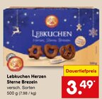 Lebkuchen Herzen Sterne Brezeln im Angebot bei Netto Marken-Discount in Grevenbroich Lebkuchen Herzen Sterne Brezeln Angebote bei Netto Marken-Discount Grevenbroich für 3,49 €